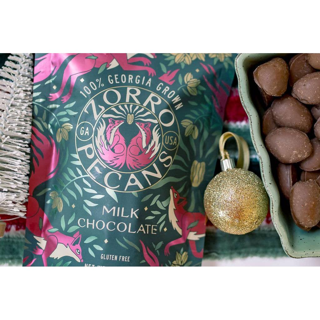 Milk Chocolate Covered Pecans