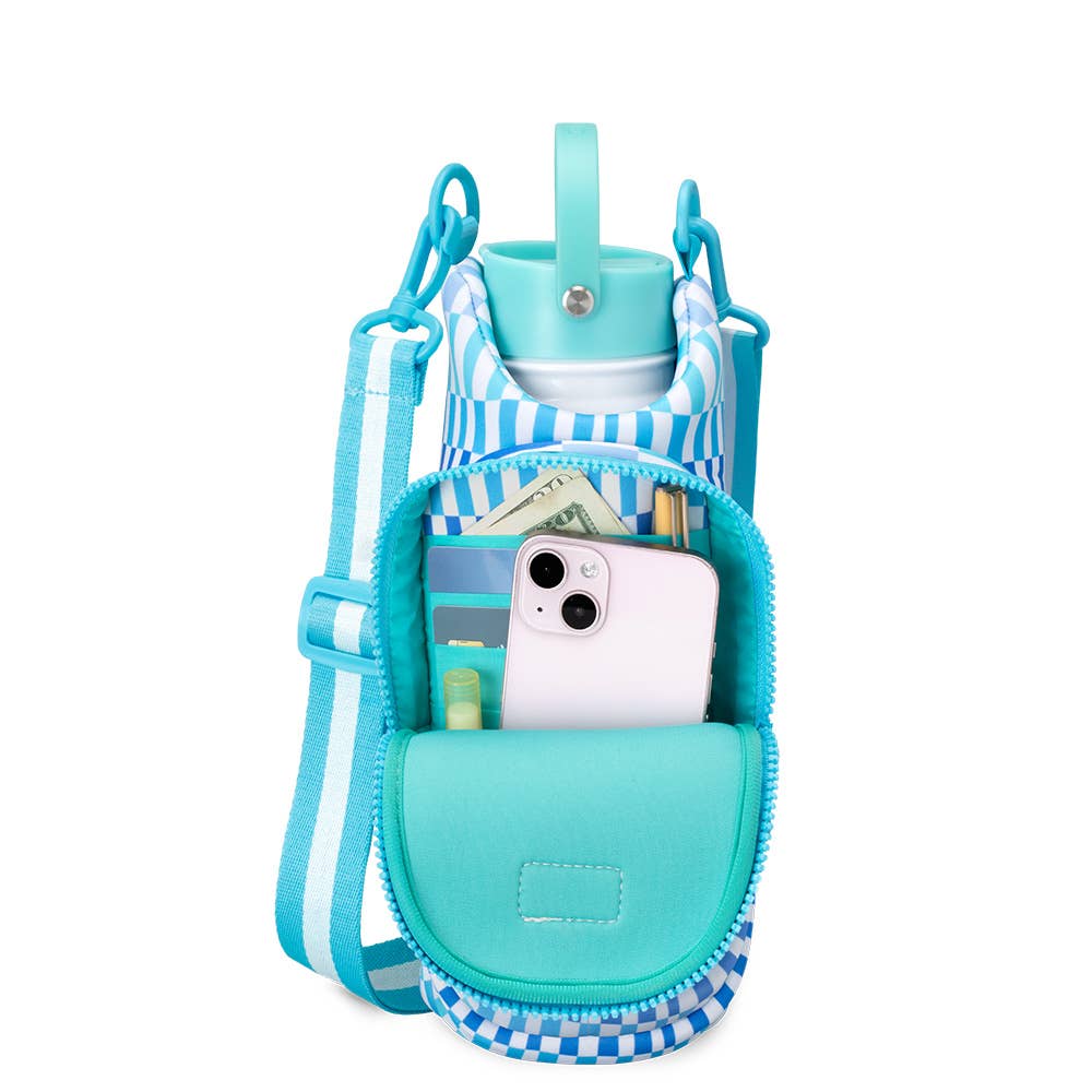 Glacier Stripe Water Bottle Sling
