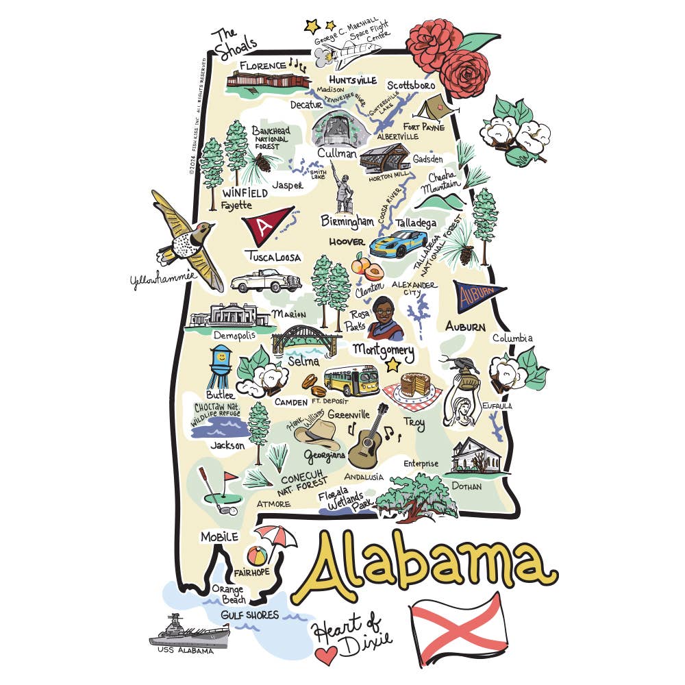 Alabama Mega Mug (40oz)