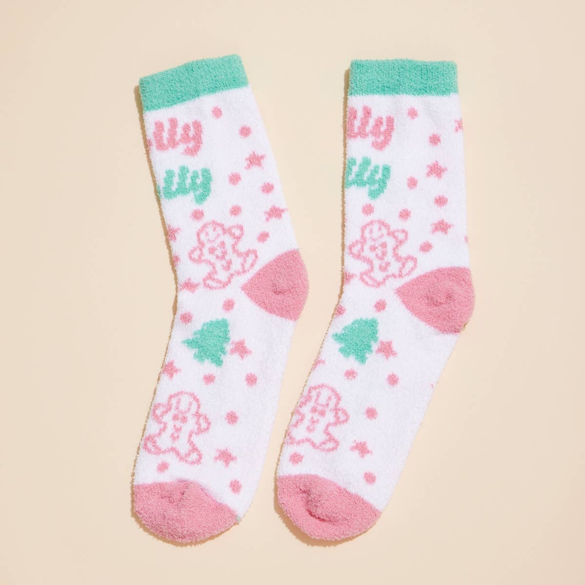 Christmas Fuzzy Socks Pack of 4