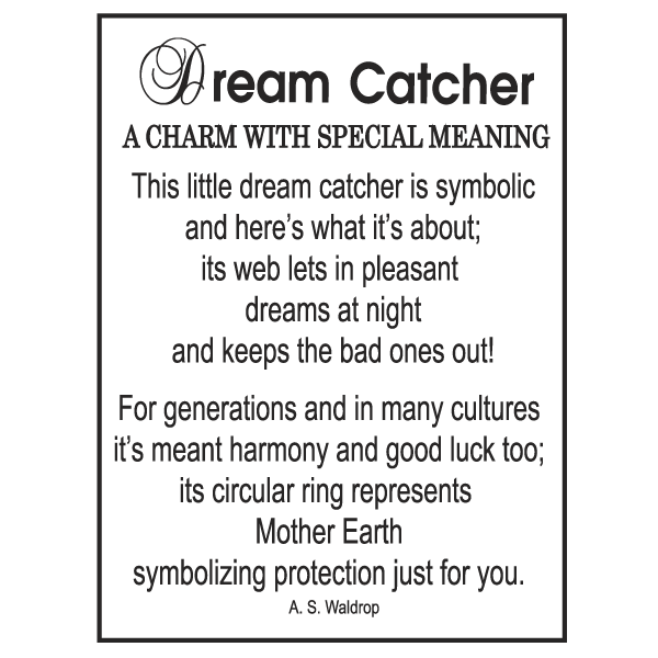Dream Catcher Charm