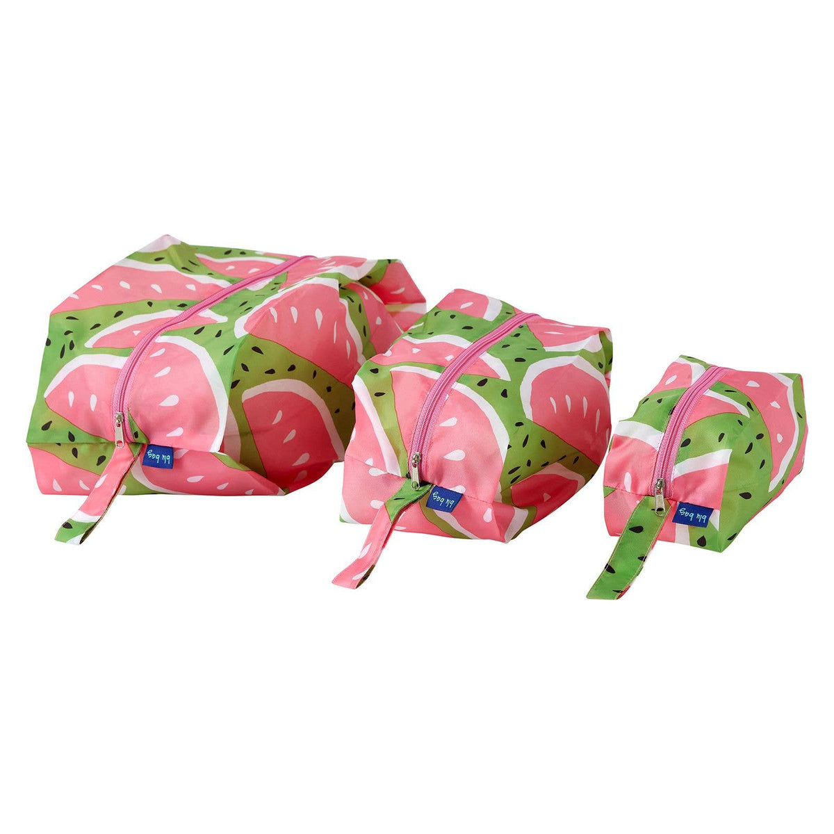 Watermelon Travel Cubes, set of 3