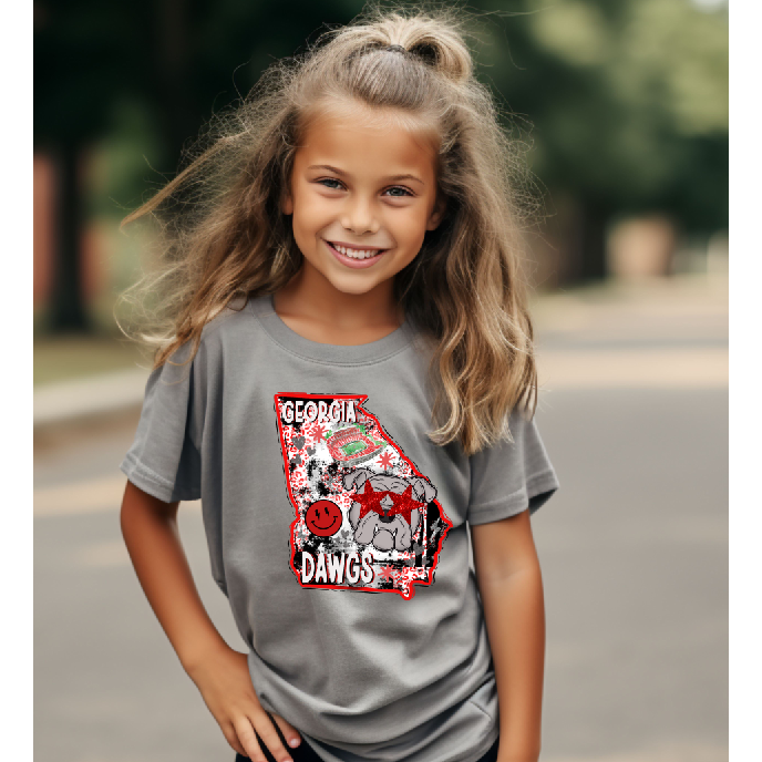 Youth Georgia Bulldogs Preppy State T-Shirt