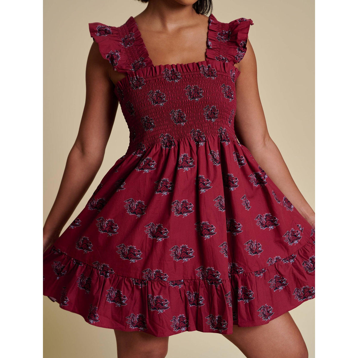 The Poplin Smocked Dress-South Carolina