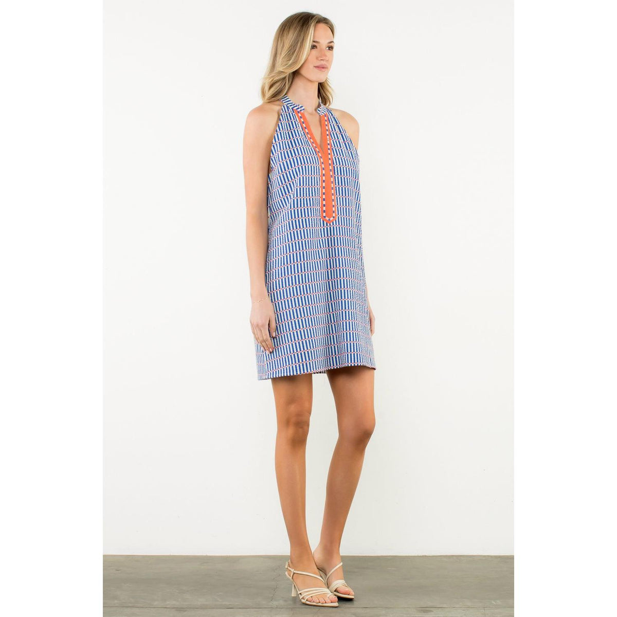 Kerry Sleeveless Stripe Dress