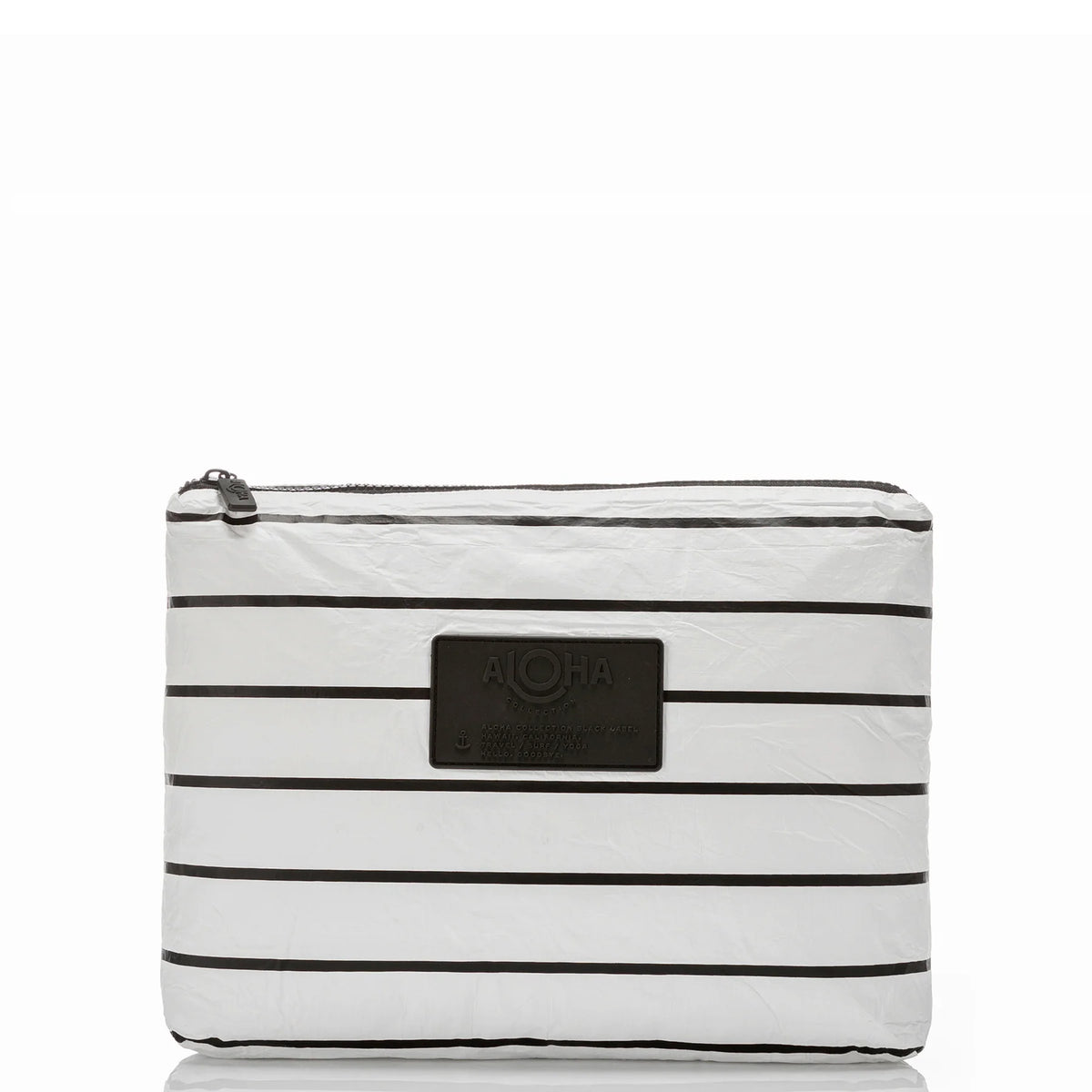 Pinstripe White Mid Bag