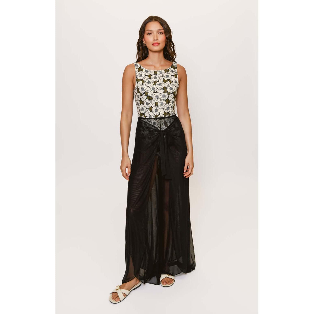Solid Veda Cover Up Pants