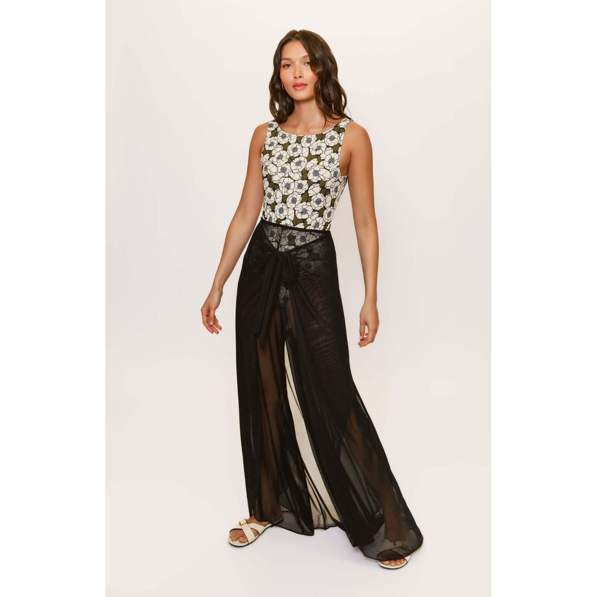 Solid Veda Cover Up Pants
