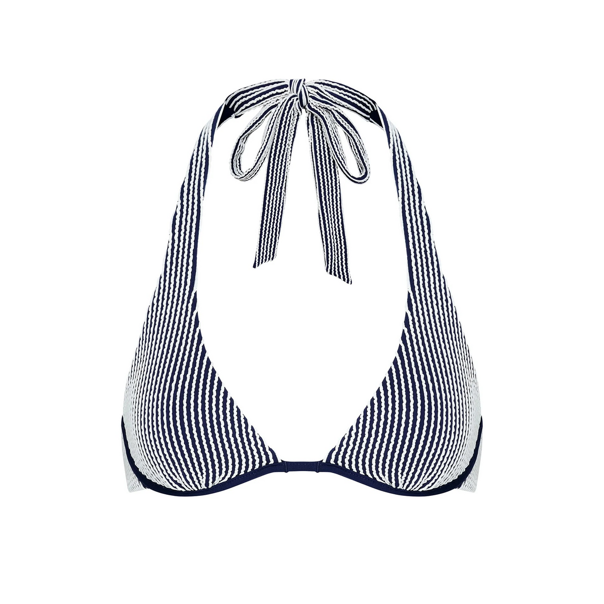Striped Isa Bikini Top