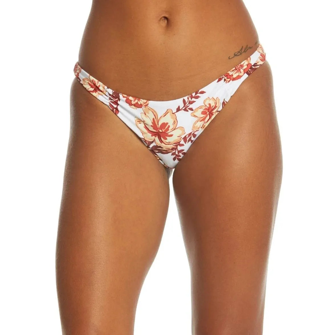 Dancing Tides Ruched Bikini Bottom