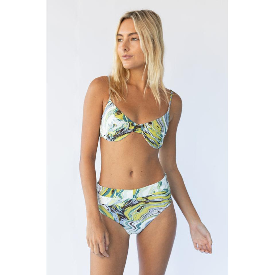 Marbled Ellen Bikini Top