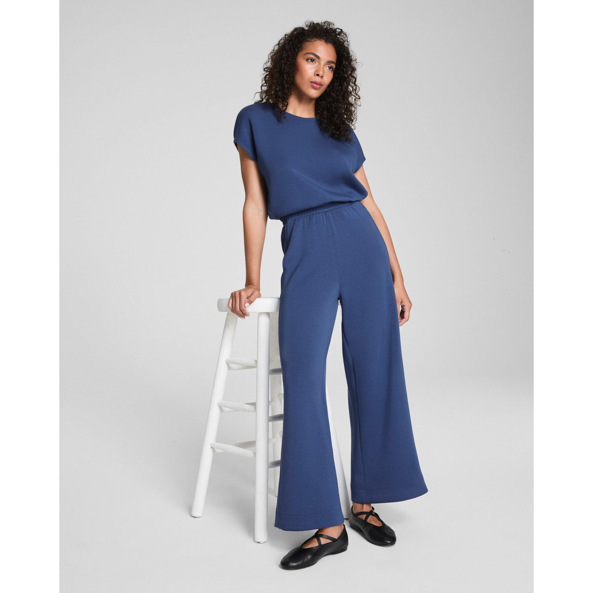 SPANX AirEssentials® Cap Sleeve Cinched Jumpsuit