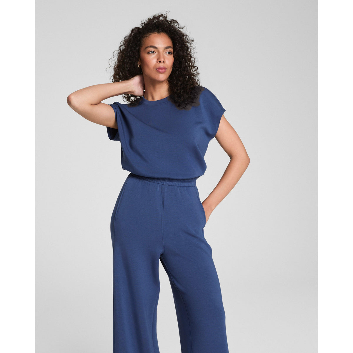 SPANX AirEssentials® Cap Sleeve Cinched Jumpsuit
