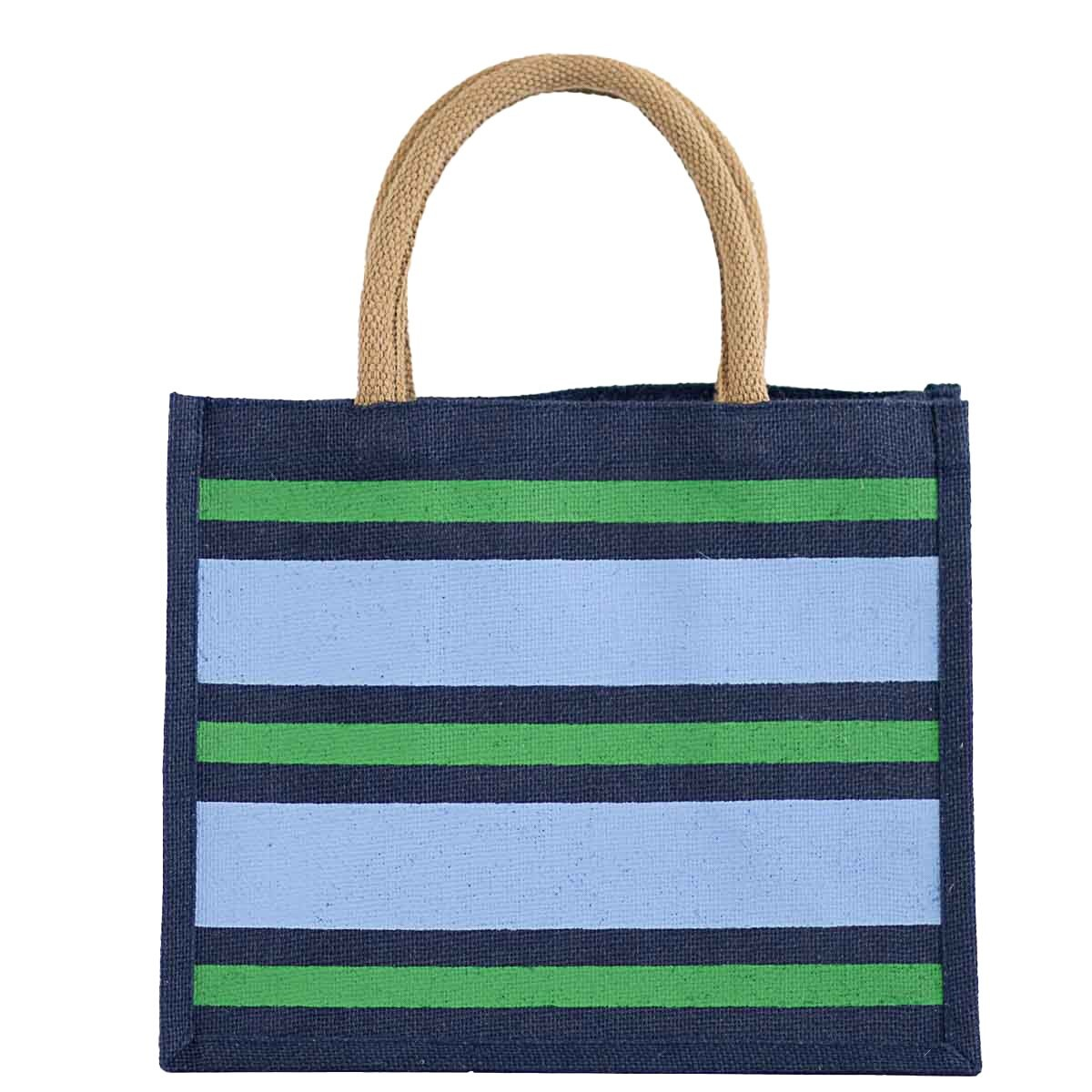 Holiday Jute Gift Tote