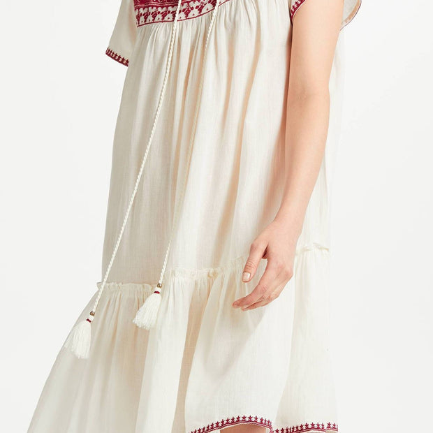 Isla Embroidered Dress