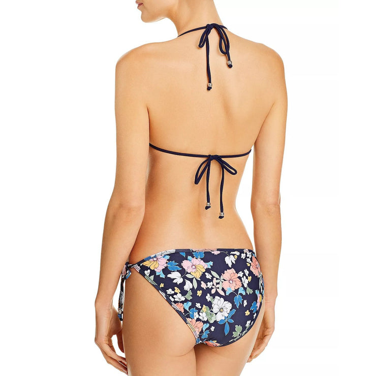 Lucilio Floral Tie Front Bikini Top