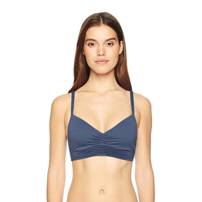 Solid Quilted DD Cup Bralette Bikini Top