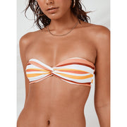 Barbados Twist Bandeau Bikini Top