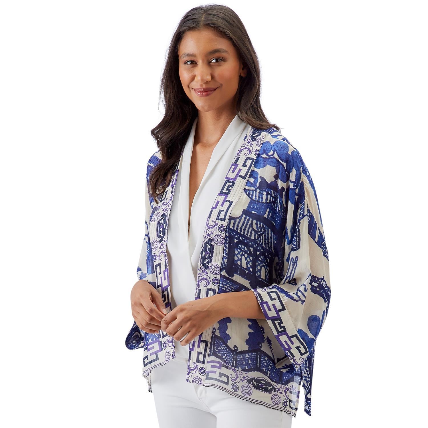 One Size Short Kimono – Splash on Main