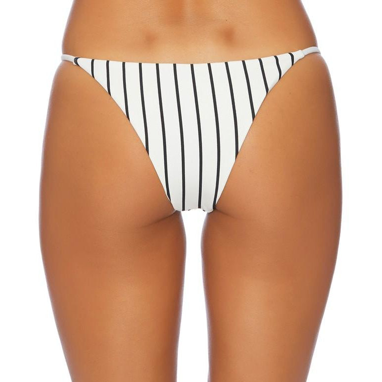 Beau Monde Stripe String Bikini Bottom