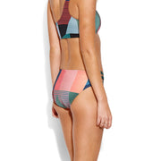 Modern Art Multi Strap Hipster Bikini Bottom