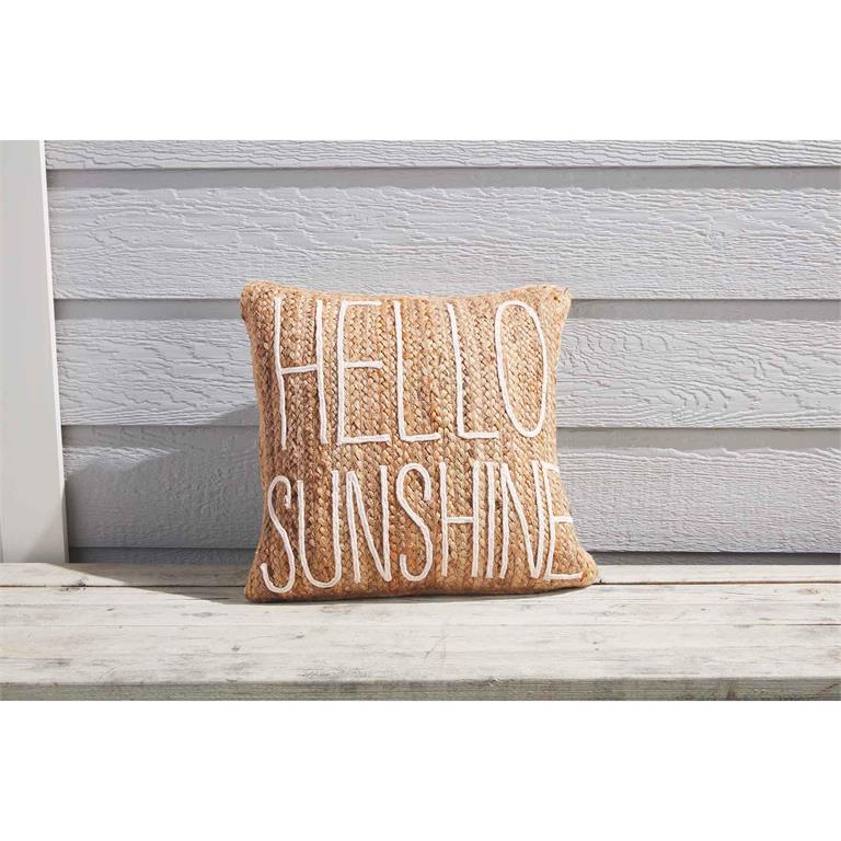 Hello sunshine pillow sale