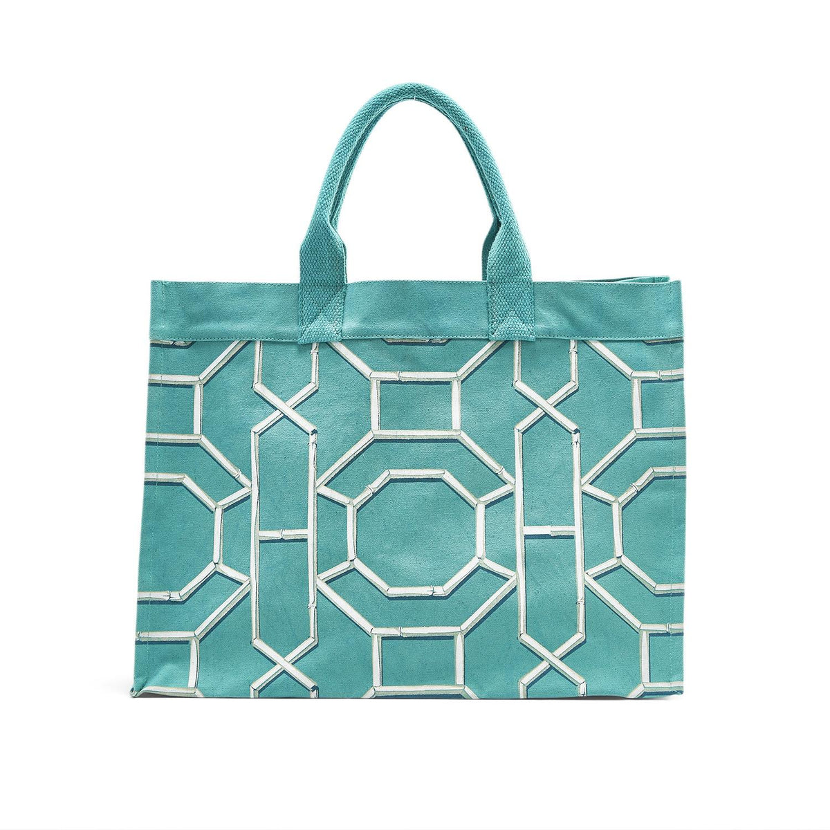 Chinoiserie Canvas Tote Bag