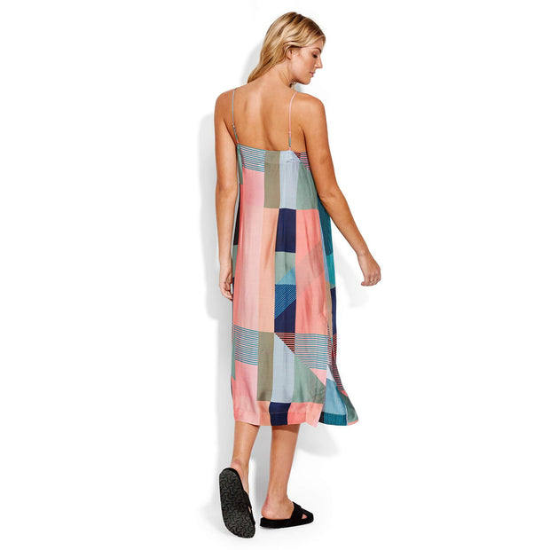 Modern Art Slip Dress