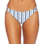 Tie Dye Stripe Double Strap Bikini Bottom