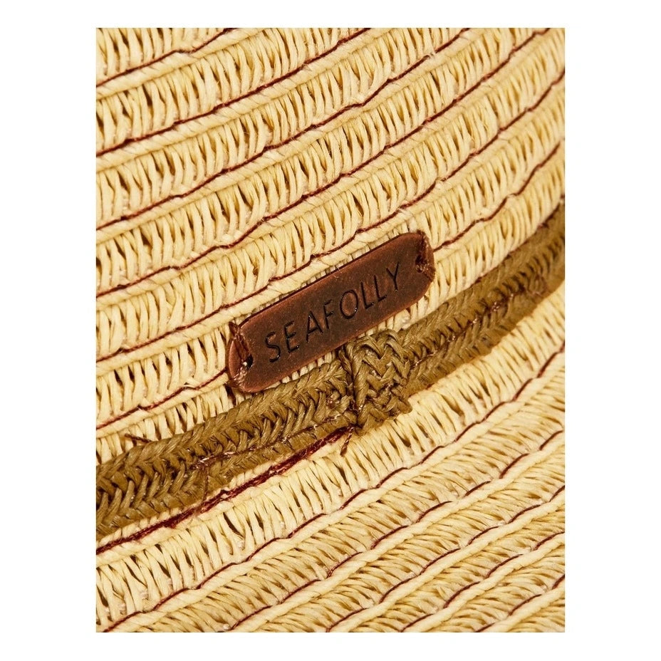 Shady Lady Natural with Brown Coyote Hat