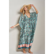 Eclectic Vibes Long Cover Up Kaftan