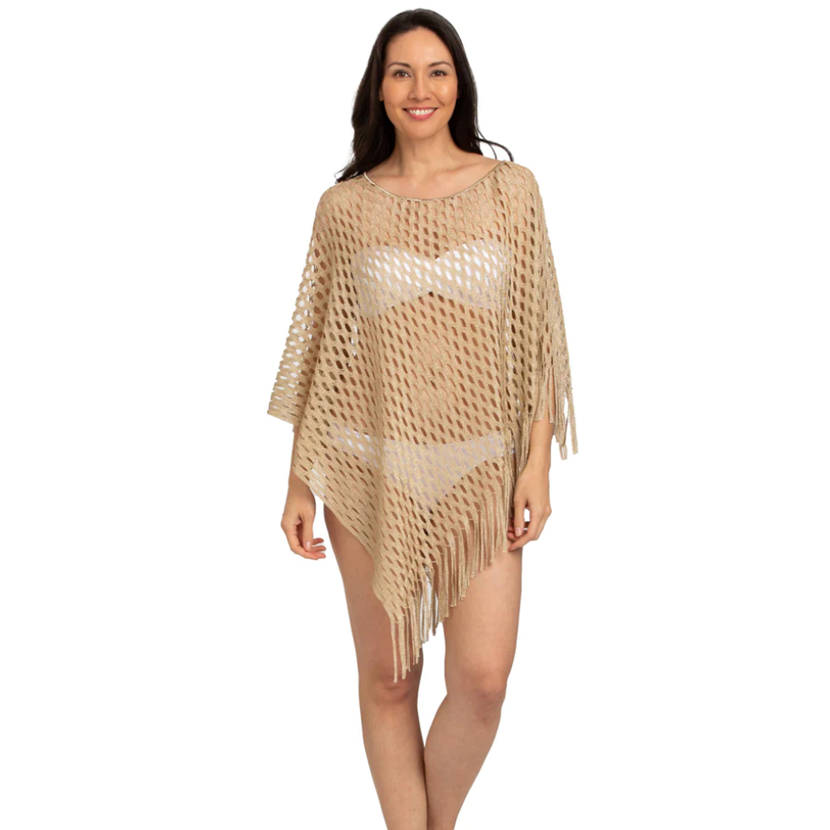 Open Mesh Poncho