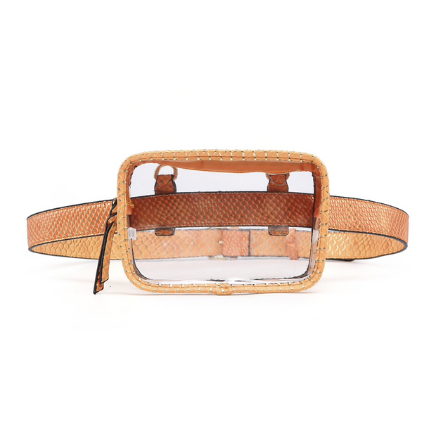 Convertible Clear Fanny Pack/Crossbody