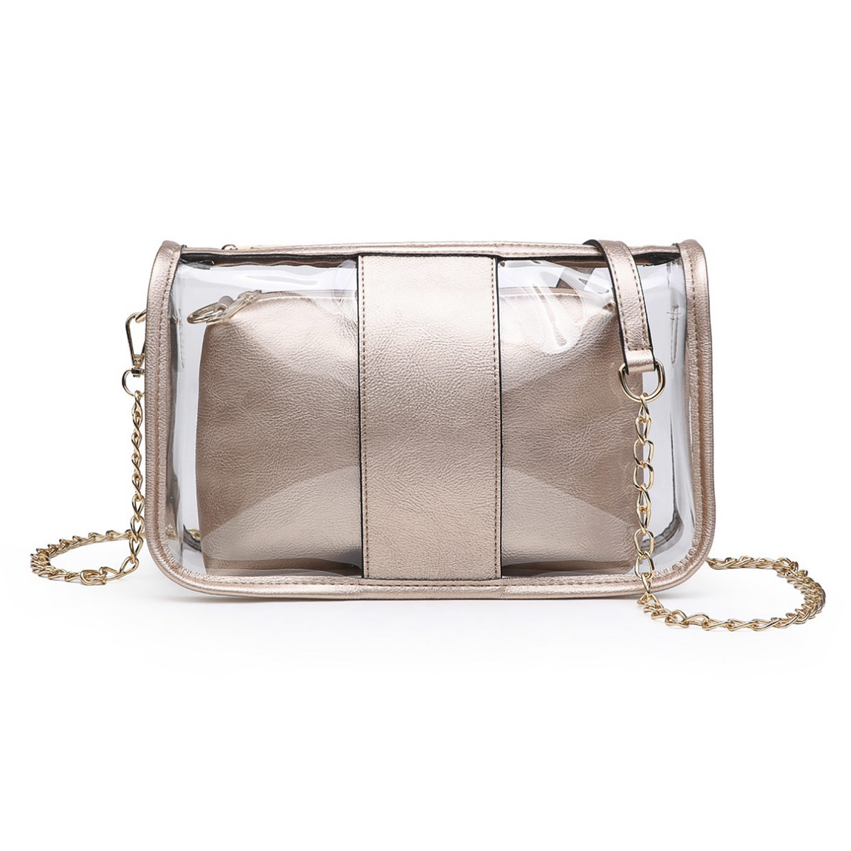 Monogram Ready Game Day Clear Bag Splash on Main