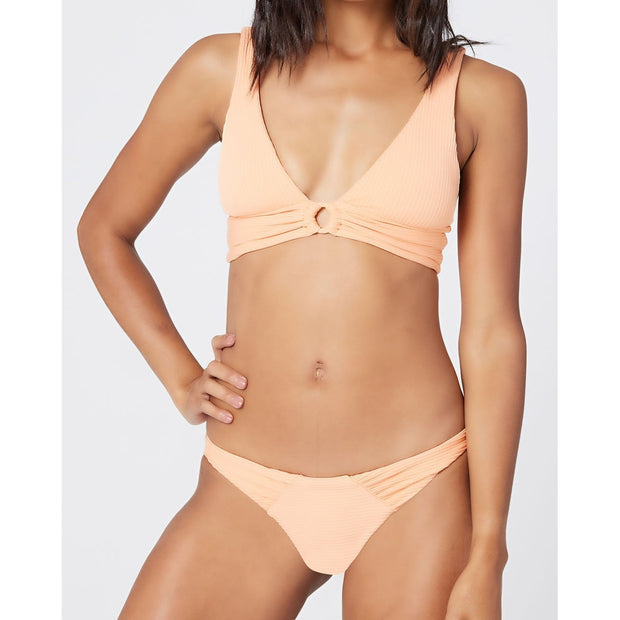 Solid Eco Chic Repreve® Fisher Bikini Top