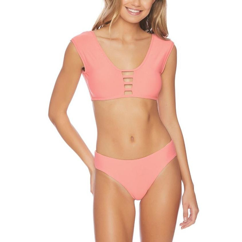 Solid Coordinator Bralette Bikini Top