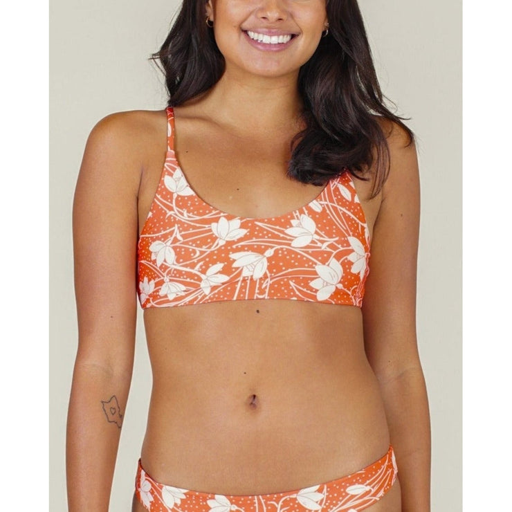 Print Big Island Bikini Top