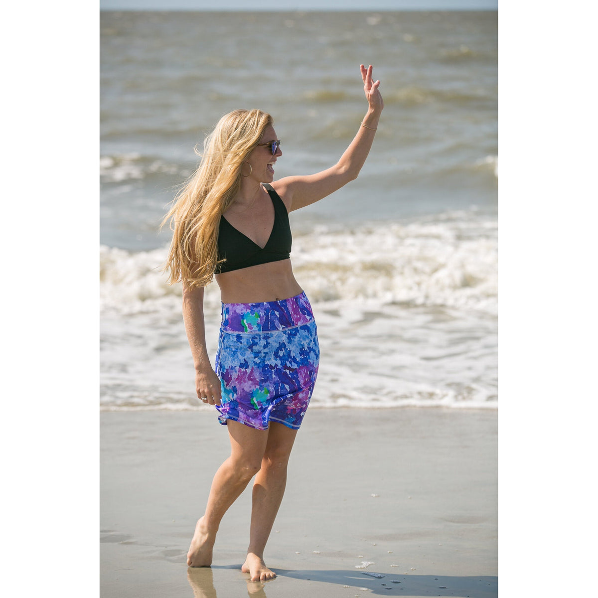 Print Seaside Skirt