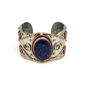 Mixed Metal Cuff Bracelet