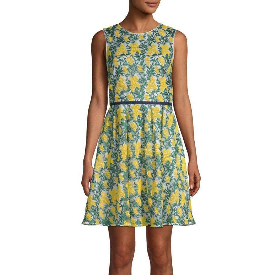 Collection Goldenrod Embroidered Dress
