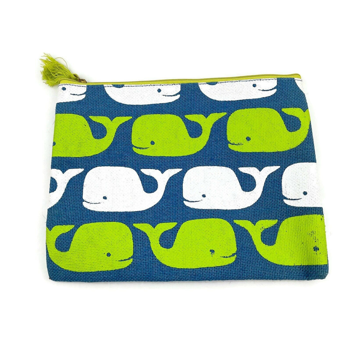 Whales Jute Carry All Case