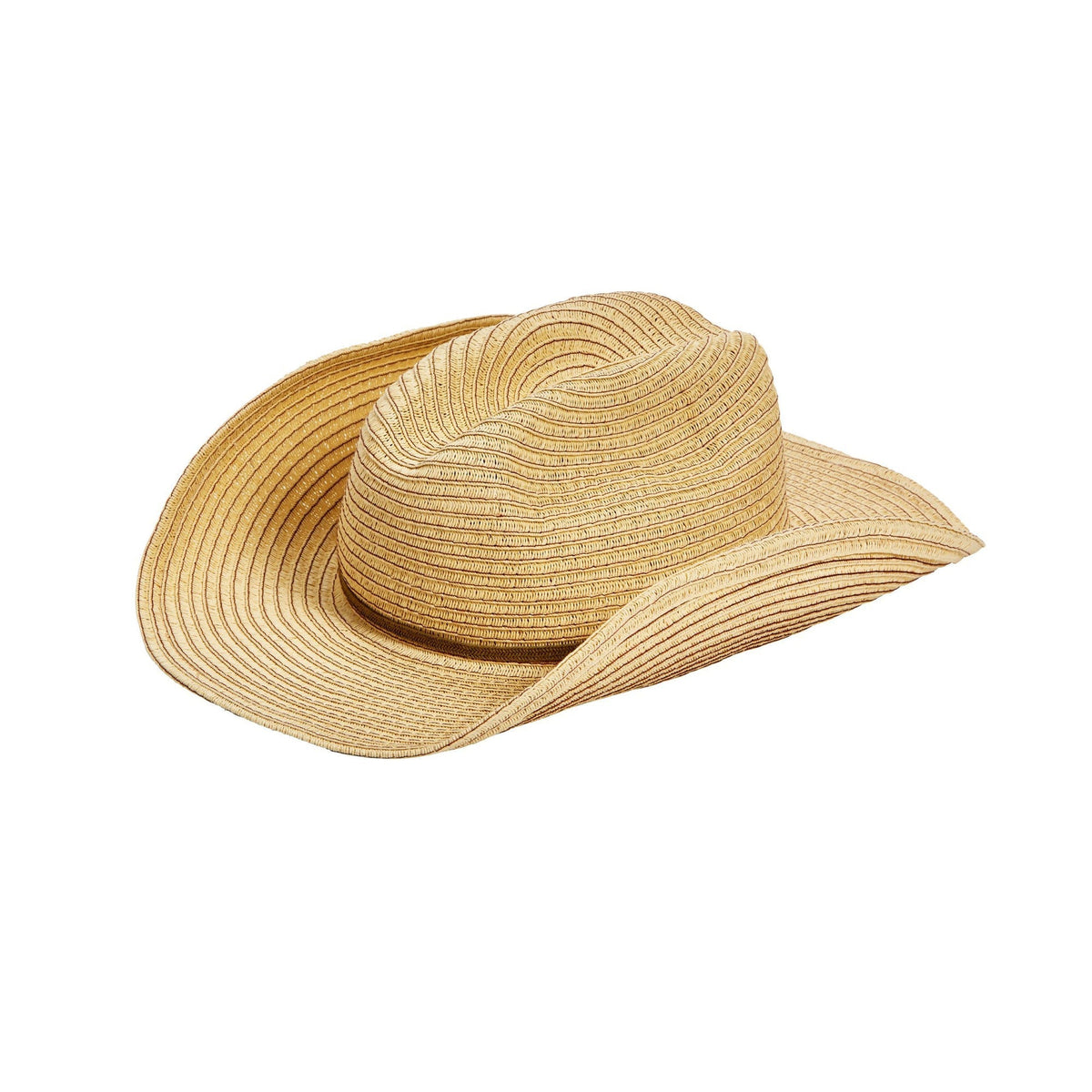 Shady Lady Natural with Brown Coyote Hat